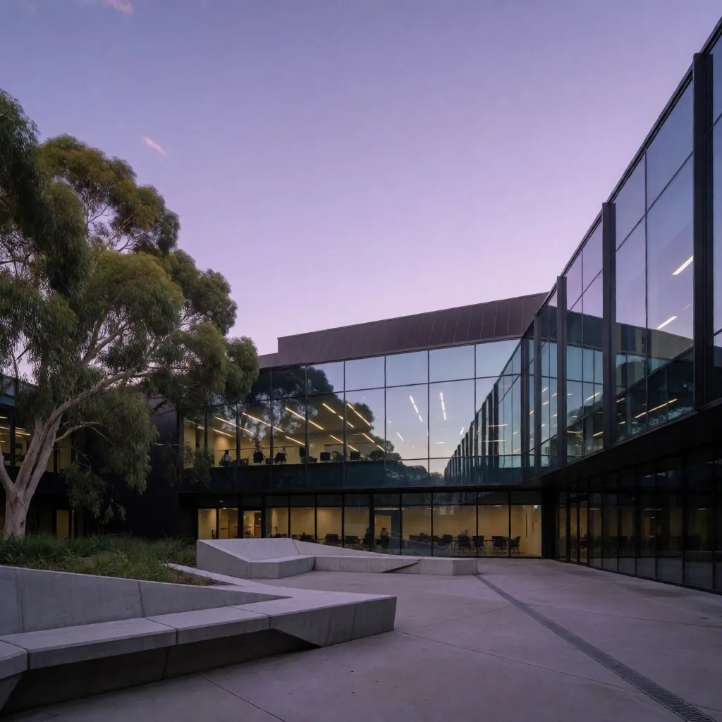 Campus universitario en Australia